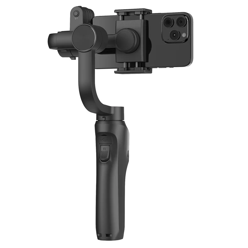 F10pro max AI Face Tracking 3 Axis Handheld Gimbal Stabilizer with App and Fill Light for Smartphones