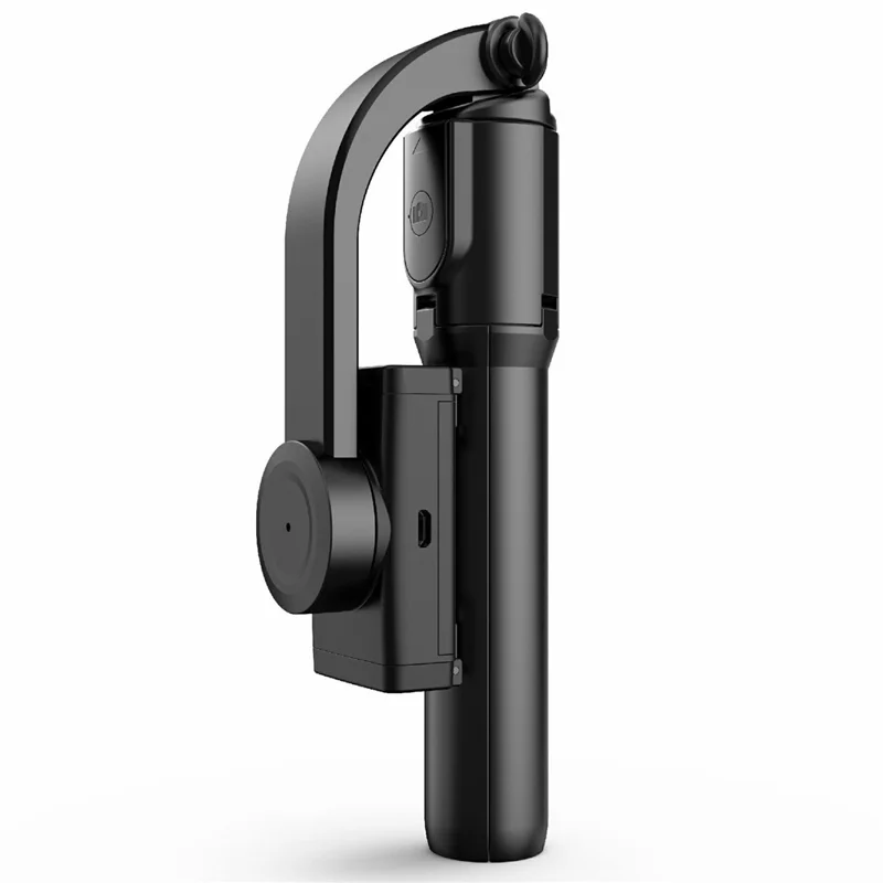 H5 Single Axis Stabilizer Smartphone Gimbal Extendable Selfie Stick Tripod with Bluetooth-Compatible Shutter - Black