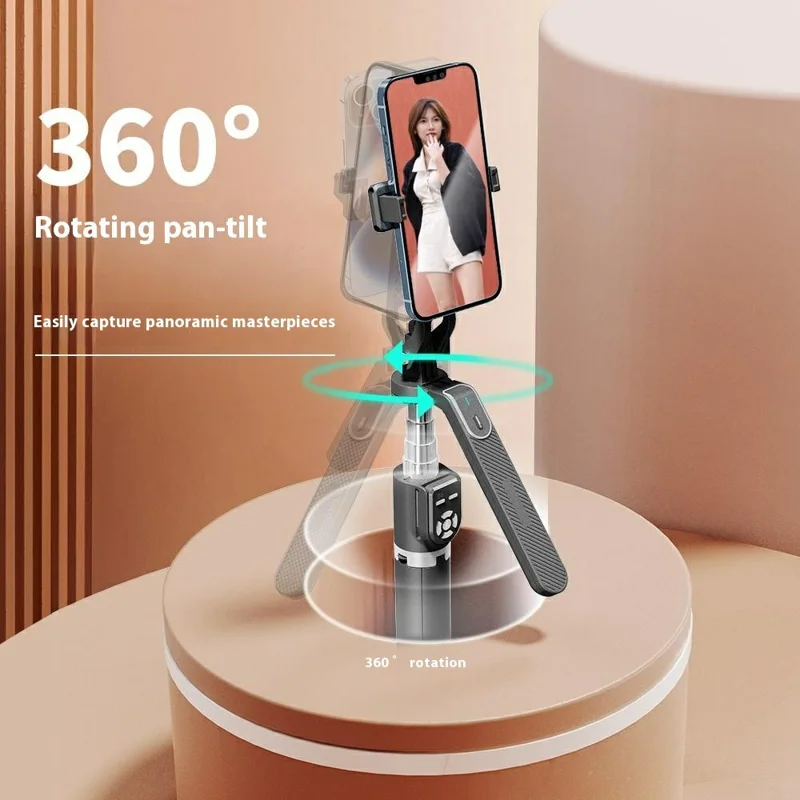 P320 Bluetooth-Compatible Selfie Stick Dual Remote Control Smartphone Extendable Four-legged Stand