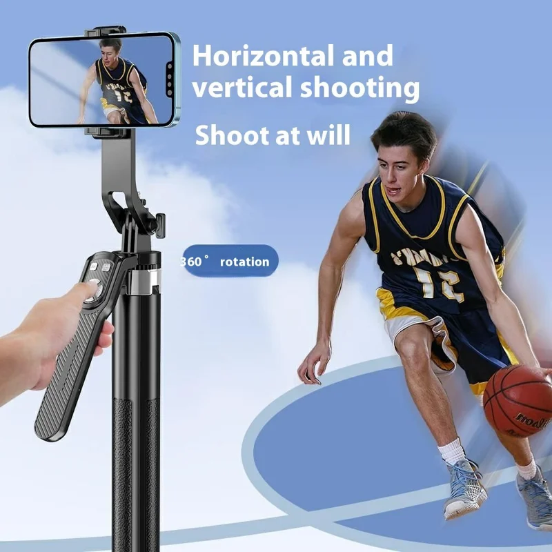 P180TK Phone Selfie Stick Bluetooth-Compatible TikTok Remote Control Extendable Aluminum Alloy Stand