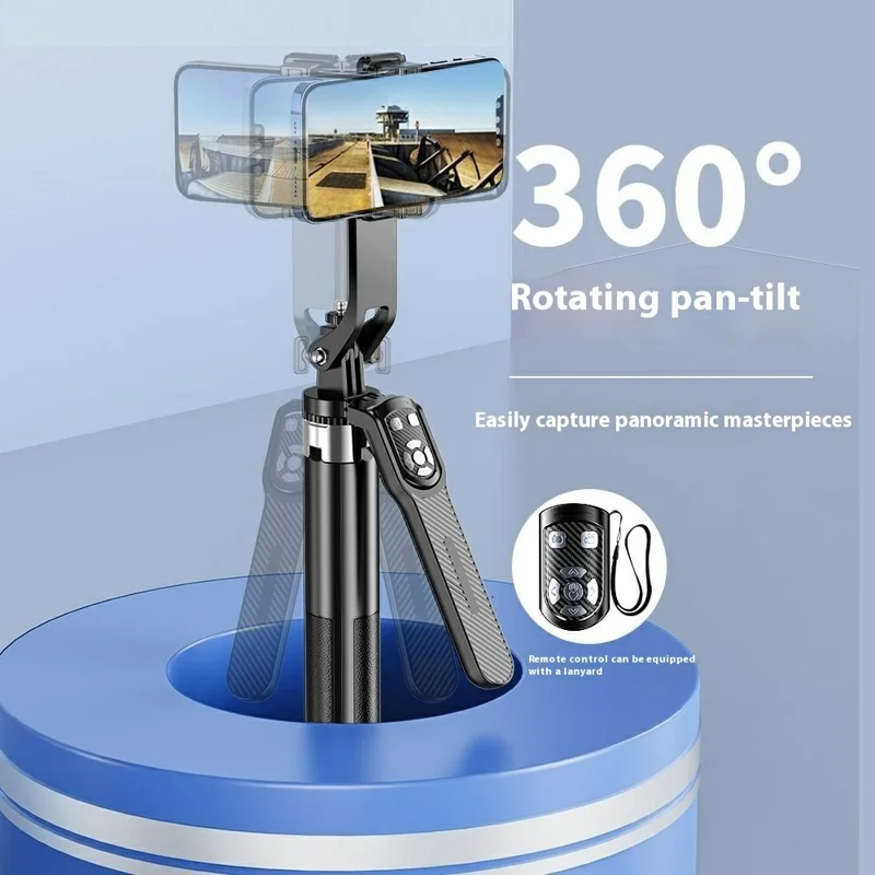 P180TK Phone Selfie Stick Bluetooth-Compatible TikTok Remote Control Extendable Stand with 2 Fill Lights