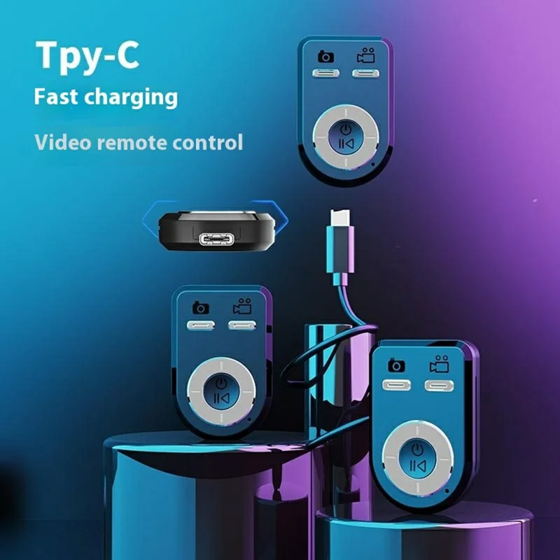 P225TK Dual Phone Clip Portable Selfie Stick Extended Aluminum Alloy Stand with TikTok Remote Control
