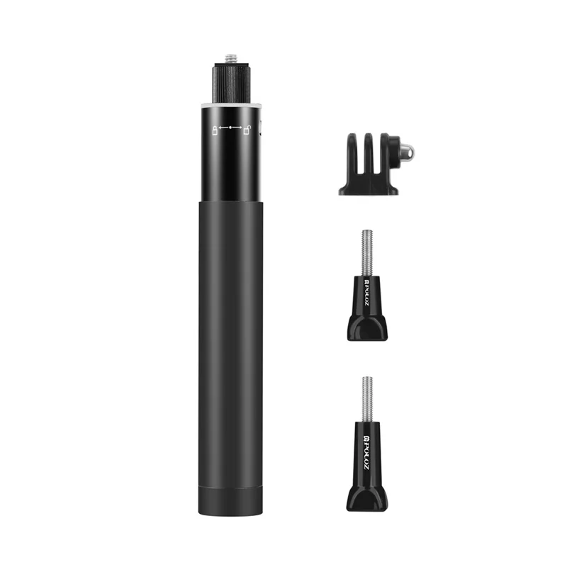 PULUZ PU814 Bastão de Selfie Invisível de 73,5 cm para Tempo de Disparo para Insta360 ONE RS / X3 / X2 Haste de Extensão