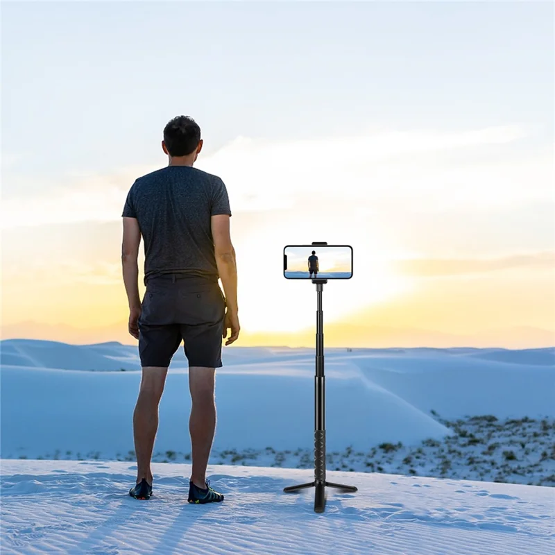 PULUZ PU815 113,5 cm Bâton Selfie Invisible pour le Bullet Time pour Insta360 ONE RS / X3 / X2 Rallonge