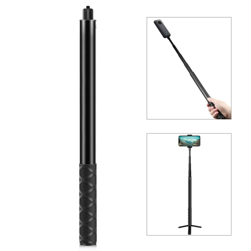 PULUZ PU816 150cm Bullet Time Invisible Selfie Stick for Insta360 ONE RS / X3 / X2 Extension Rod