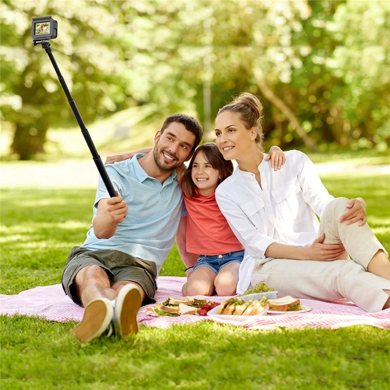 PULUZ PU816 150cm Bullet Time Invisible Selfie Stick for Insta360 ONE RS / X3 / X2 Extension Rod