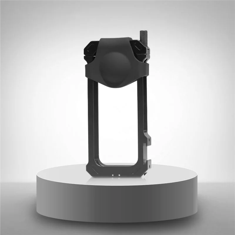 PULUZ PU805B For Insta360 X3 Aluminum Alloy Rabbit Cage Housing Frame with Expand Cold Shoe Mount