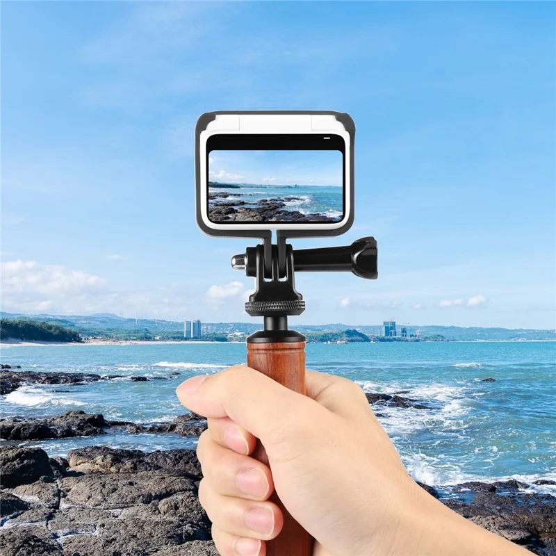 PULUZ PU881B For Insta360 GO 3 Camera Battery Case Heat Dissipation Plastic Protective Frame