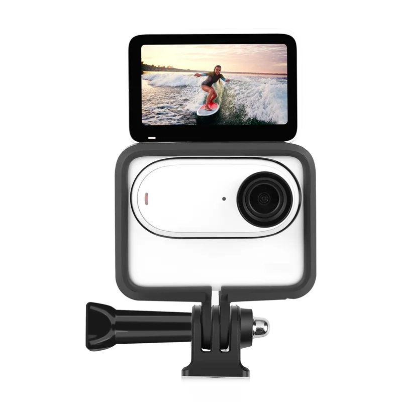 PULUZ PU881B For Insta360 GO 3 Camera Battery Case Heat Dissipation Plastic Protective Frame