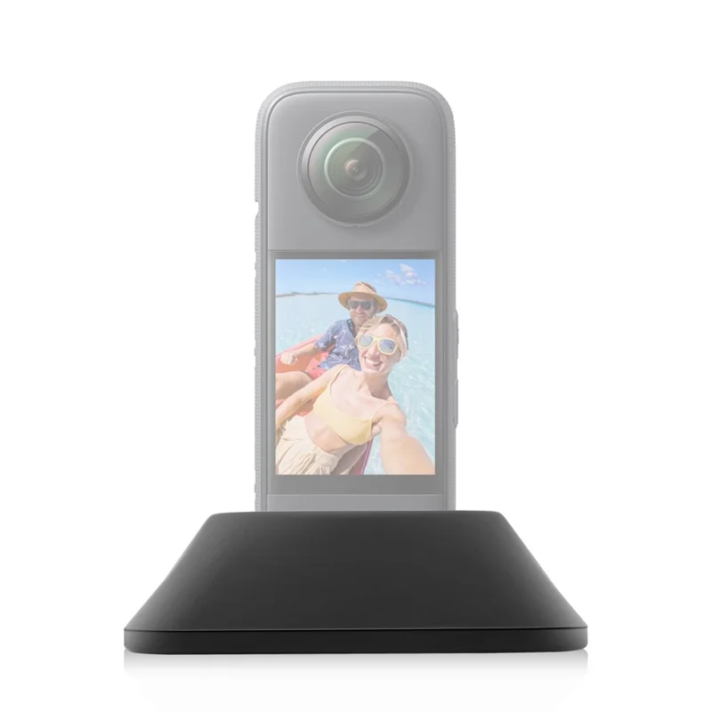 PULUZ PU843B For Insta360 X3 Silicone Base Desktop Camera Protective Stand