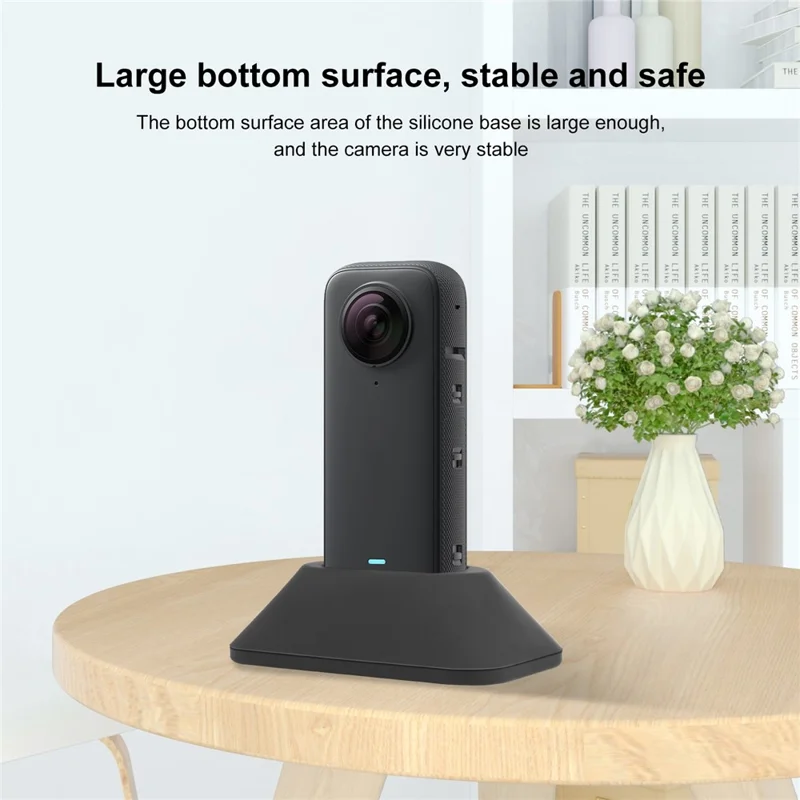 PULUZ PU843B For Insta360 X3 Silicone Base Desktop Camera Protective Stand