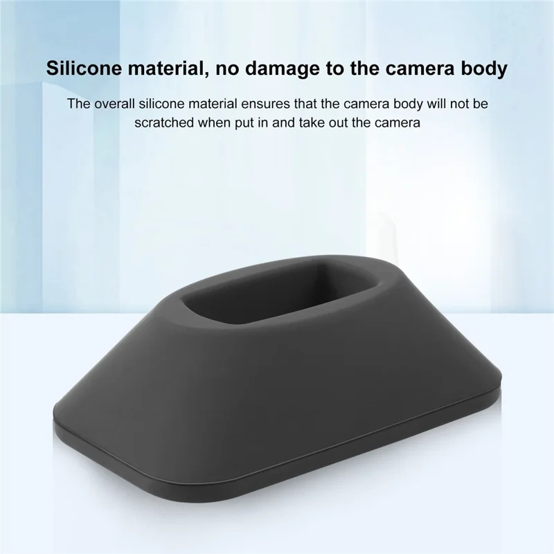 PULUZ PU843B For Insta360 X3 Silicone Base Desktop Camera Protective Stand