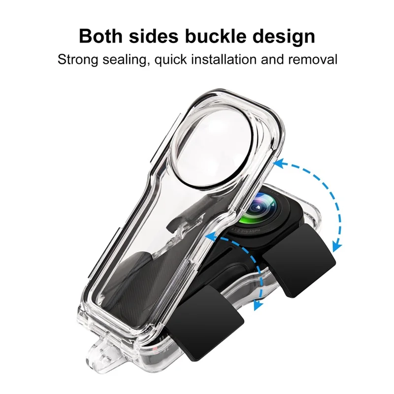 PULUZ PU801 For Insta360 ONE RS 1-Inch 360 Edition Underwater Housing 40m Waterproof Protective Case
