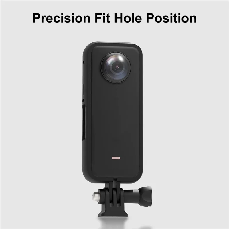 PULUZ PU804B For Insta360 X3 Camera ABS Plastic Protective Frame with Battery Access