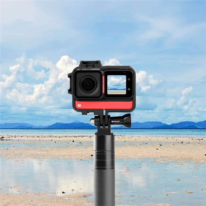 PULUZ PU592B Protective Frame for Insta360 ONE RS / ONE RS Twin Edition / ONE RS 1-Inch 360 Edition Camera Shockproof Shell