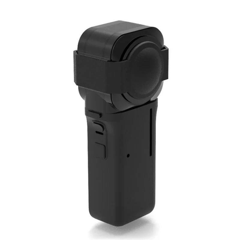 PULUZ PU594 For Insta360 ONE RS 1-Inch 360 Edition Camera Silicone Protective Case with Lens Cover - Black