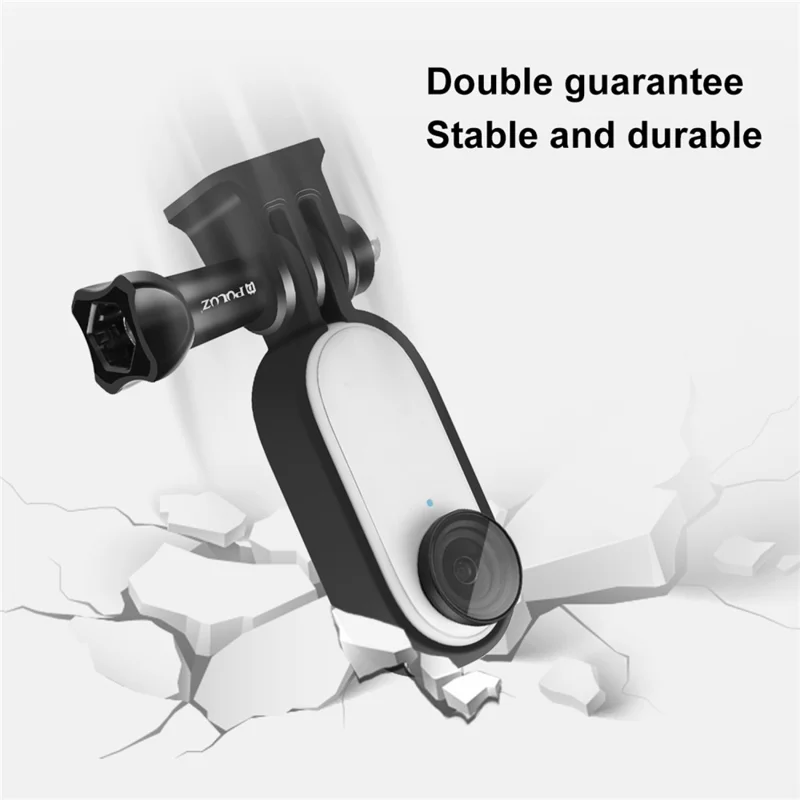 PULUZ PU555B For Insta360 GO 2 Camera Plastic Protective Frame with Adapter and Screw