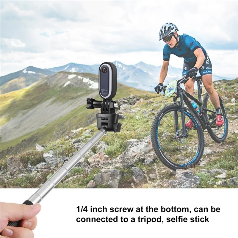 PULUZ PU555B For Insta360 GO 2 Camera Plastic Protective Frame with Adapter and Screw