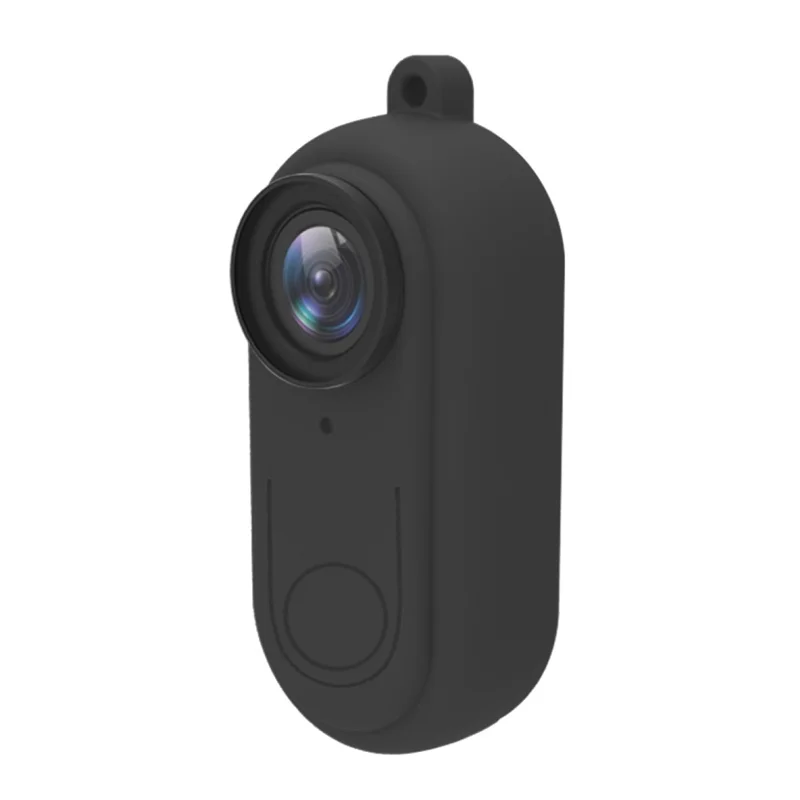 PULUZ PU557 For Insta360 GO 2 Thumb Camera Body Lens Silicone Protective Case Dust Scratch Resistant Cover - Black
