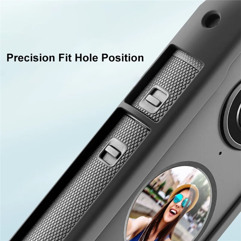 PULUZ PU587B For Insta360 ONE X2 Panoramic Camera Protective Frame PC Plastic Shockproof Shell