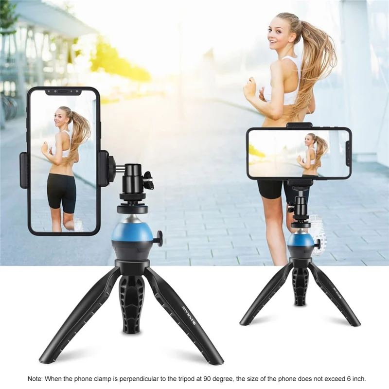 PULUZ PU3055 Desktop Mini Tripod 9cm Working Height Stand for DSLR Camera Smartphone