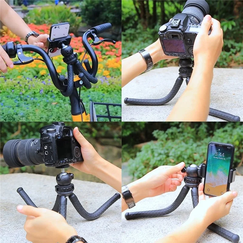 PULUZ PU436 Size L Flexible Legs Octopus Tripod 2kg Load 1 / 4 Screw Selfie Stick, 31 x 5cm