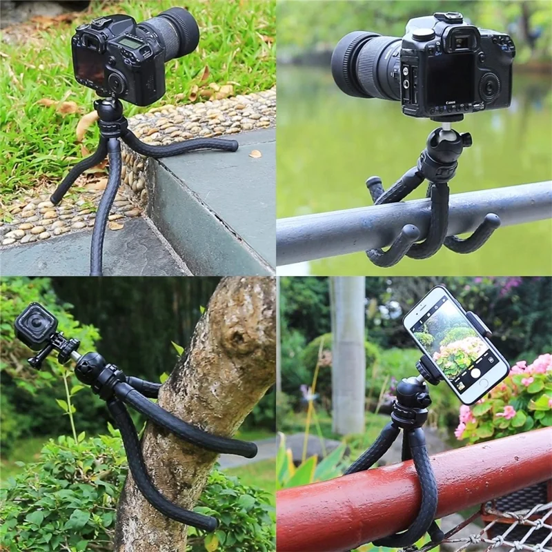 PULUZ PU436 Size L Flexible Legs Octopus Tripod 2kg Load 1 / 4 Screw Selfie Stick, 31 x 5cm