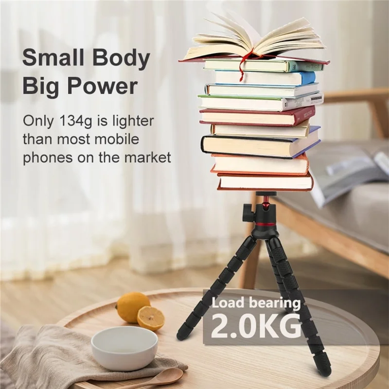 PULUZ PU860 For DSLR Camera  /  GoPro  /  Smartphone Octopus Tripod Stand with Remote Control