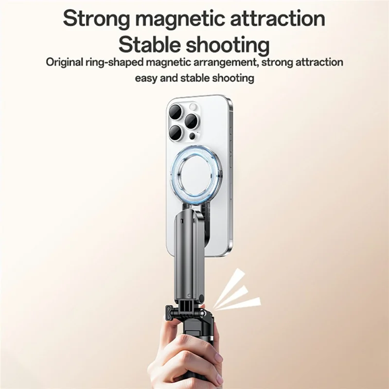 YESIDO SF31 MINI Tripod Selfie Stick Magnetic Phone Mount Remote Selfie Stick for Travel / Vlogging