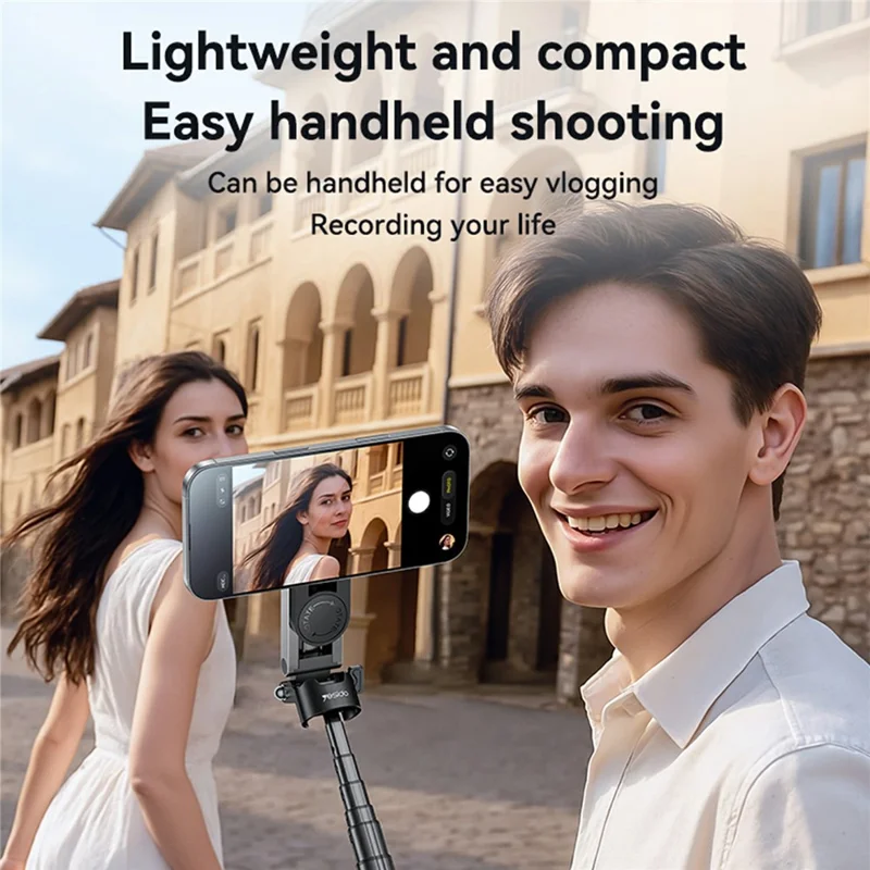 YESIDO SF31 MINI Tripod Selfie Stick Magnetic Phone Mount Remote Selfie Stick for Travel / Vlogging