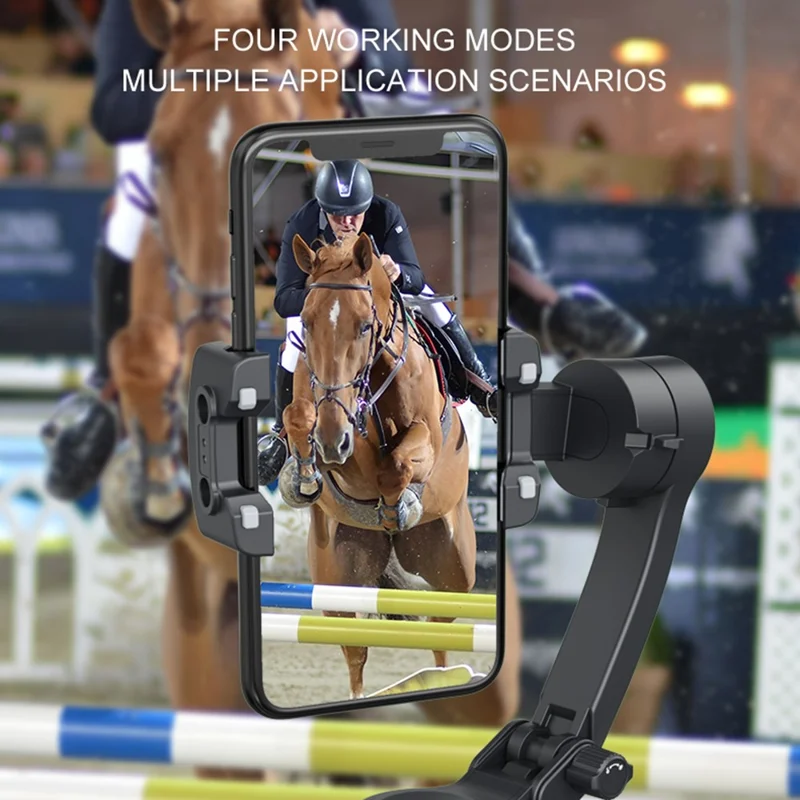 F11 Lite Foldable Handheld Stabilizer Anti-Shake Gimbal 3-Axis for Smartphone Vlogging / Live Streaming