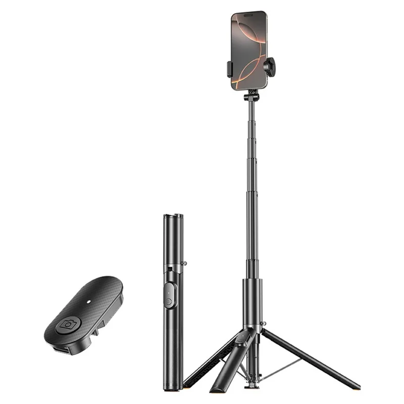 P27 Bärbar Selfie-stick Stativ för Smartphone Live Streaming Utvändig 37,7 cm-1,9 m Monopod