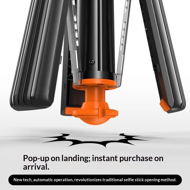 P29D Portable Selfie Stick with RGB Fill Light for Live Streaming Cell Phone Tripod Stand Support Remote Control