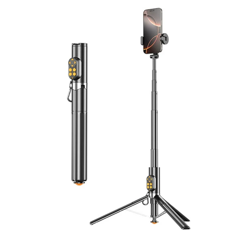 P29 Portable Selfie Stick Tripod Phone Holder with Remote Control Extendable Monopod for Live Streaming  /  Photography