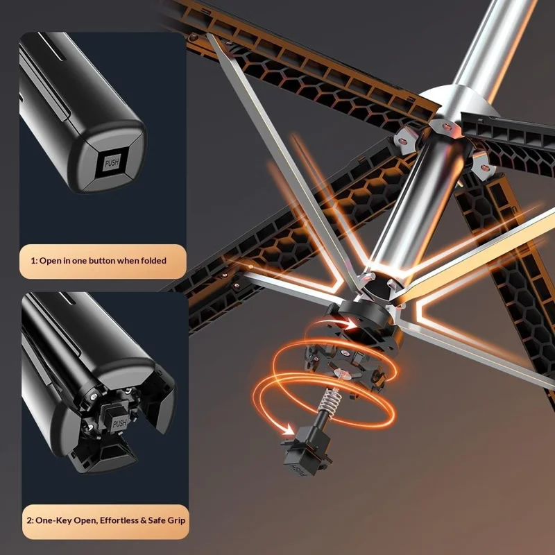 P18TK Monopode Bluetooth avec Pince pour Téléphone, Stabilisateur Anti-flou Portable, Extensible jusqu'à 1,8 m, Trépied à 4 Pieds pour Diffusion en Direct - Noir