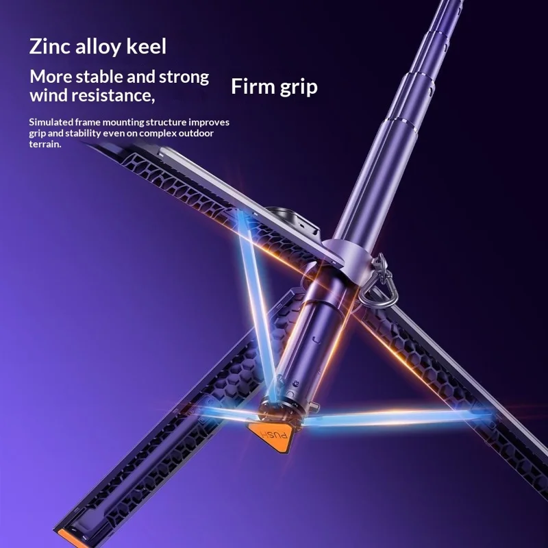 P61Q Live Streaming Selfie Stick Tripod Lamp 10 Inch Ring Light with Remote for Photography / Video Recording - Black