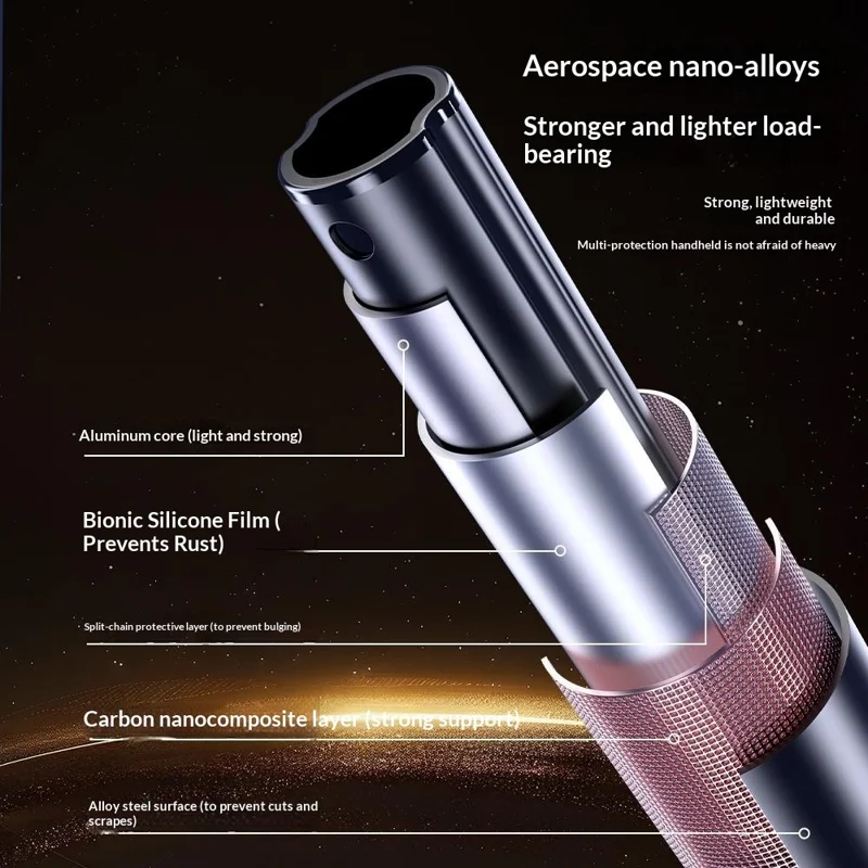 P61Q Live Streaming Selfie Stick Tripod Lamp 10 Inch Ring Light with Remote for Photography / Video Recording - Black