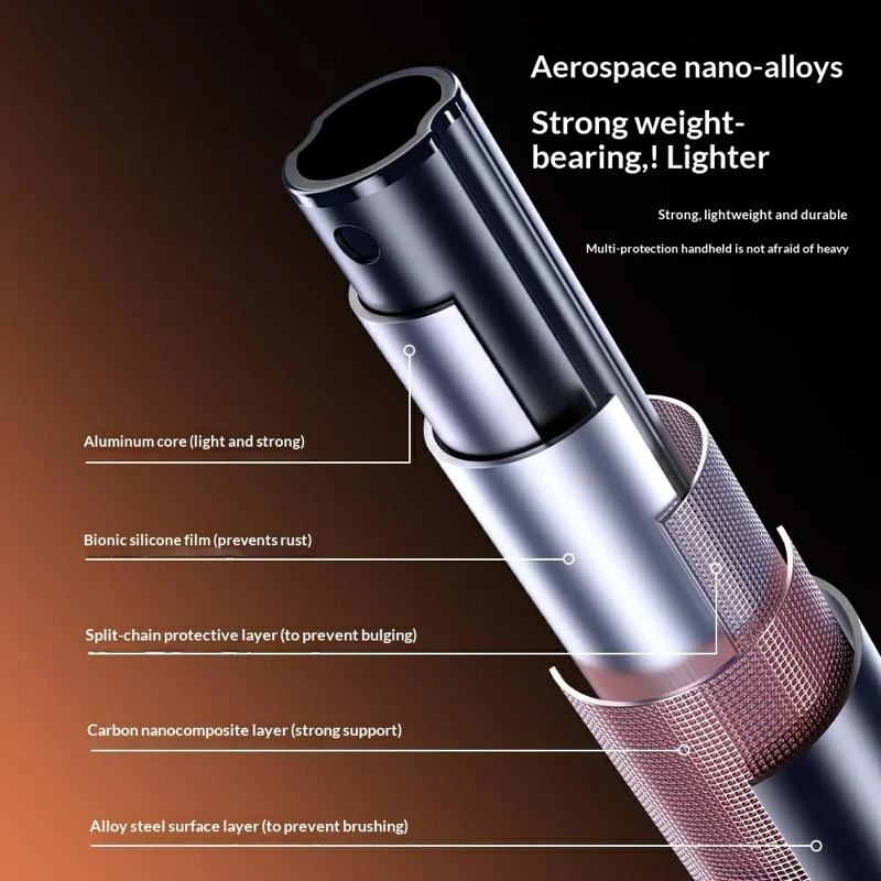 P61RGB Selfie Ring Light med stativ til telefon, udstyr til livesending og belysning med fjernbetjening - Sort