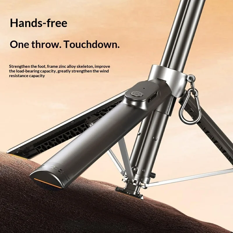 P61RGB Selfie Ring Light med stativ til telefon, udstyr til livesending og belysning med fjernbetjening - Sort