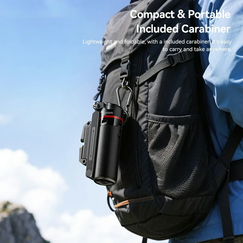 Mini trépied selfie ESSAGER 4 en 1 avec télécommande Bluetooth, support magnétique pour téléphone