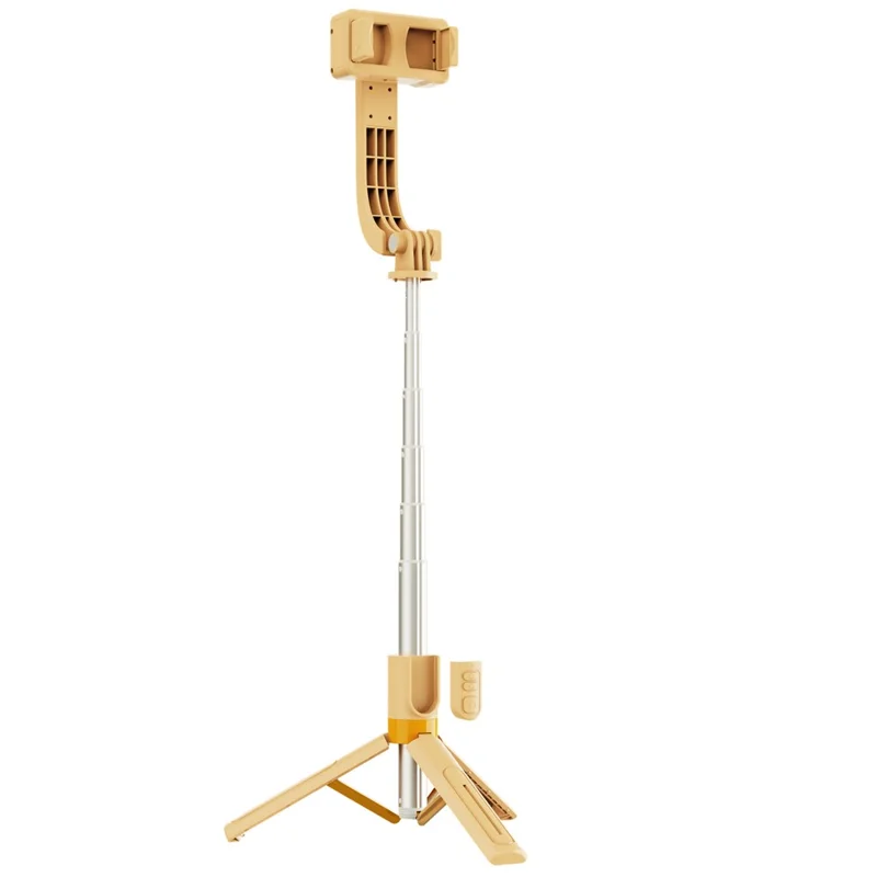Nacelle stabilisatrice pour téléphone KT08 avec télécommande Bluetooth, trépied antidéplacement, bâton selfie pour vlog et diffusion en direct