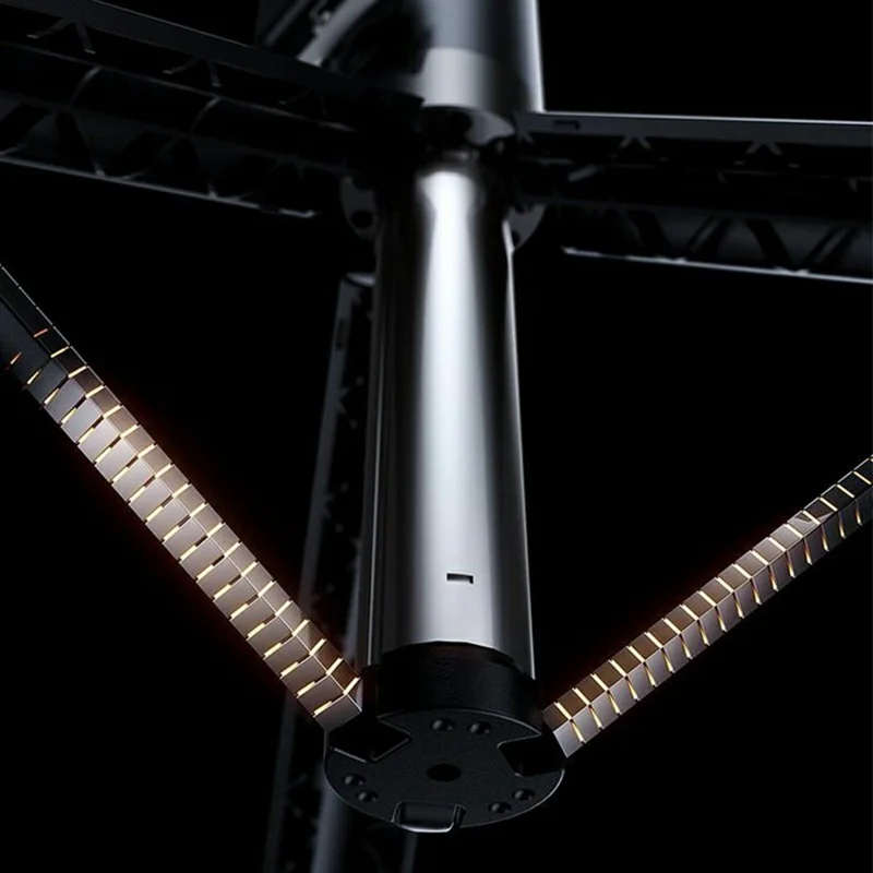 X188 Bluetooth-compatible Selfie Stick 3-Axis Stabilization 1.88m Extendable Tripod with Remote Control for Photography - Black