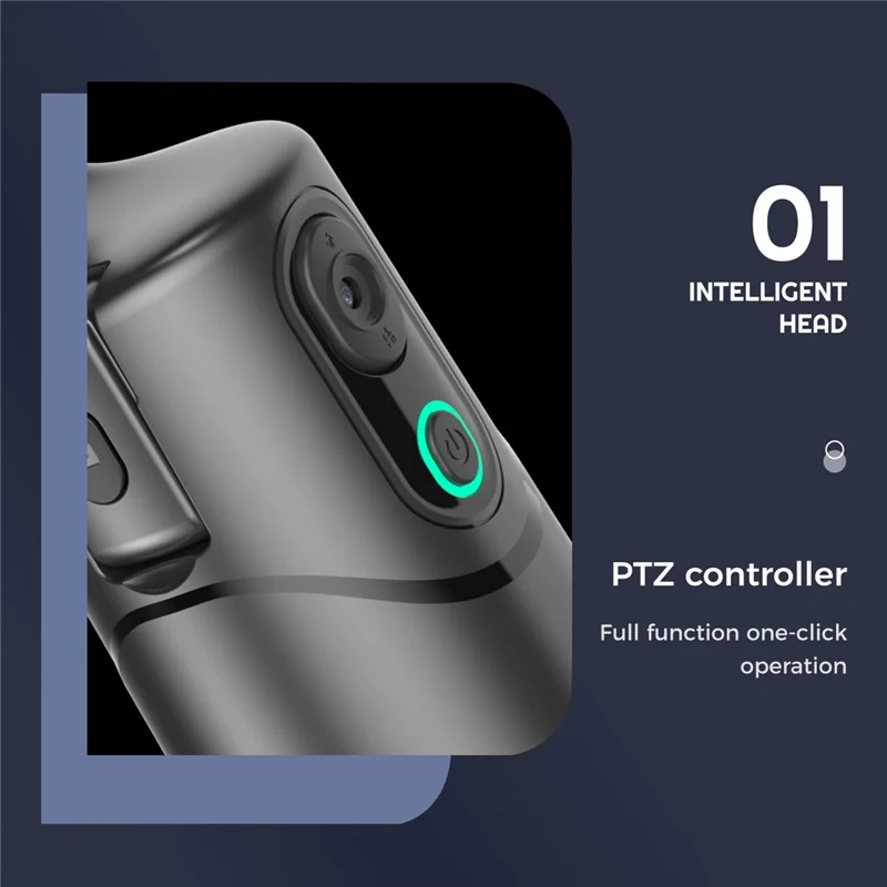 Q12 Gestensteuerung KI Intelligente Automatische Nachführ-Handyhalterung mit Bluetooth-fähigem Fernbedienung für Live-Streaming