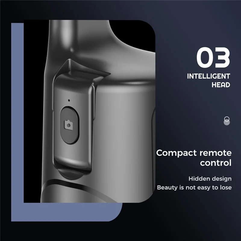 Q12 Gestensteuerung KI Intelligente Automatische Nachführ-Handyhalterung mit Bluetooth-fähigem Fernbedienung für Live-Streaming