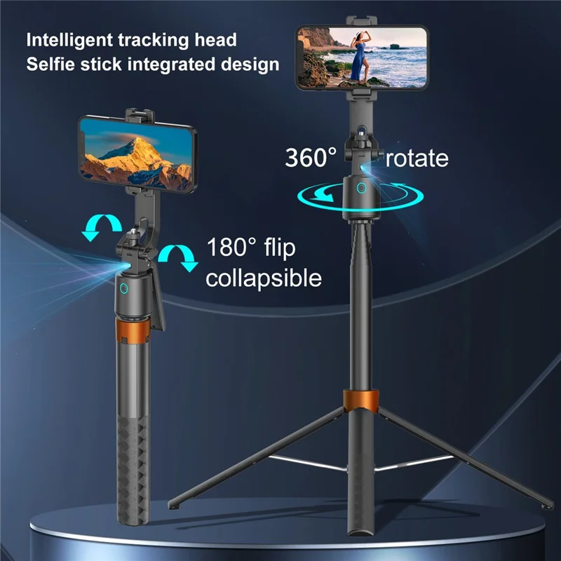 Q13 AI Tracking Gimbal Selfie Stick 360 Degree Auto Face Follow Phone Stabilizer Tripod with Remote Control