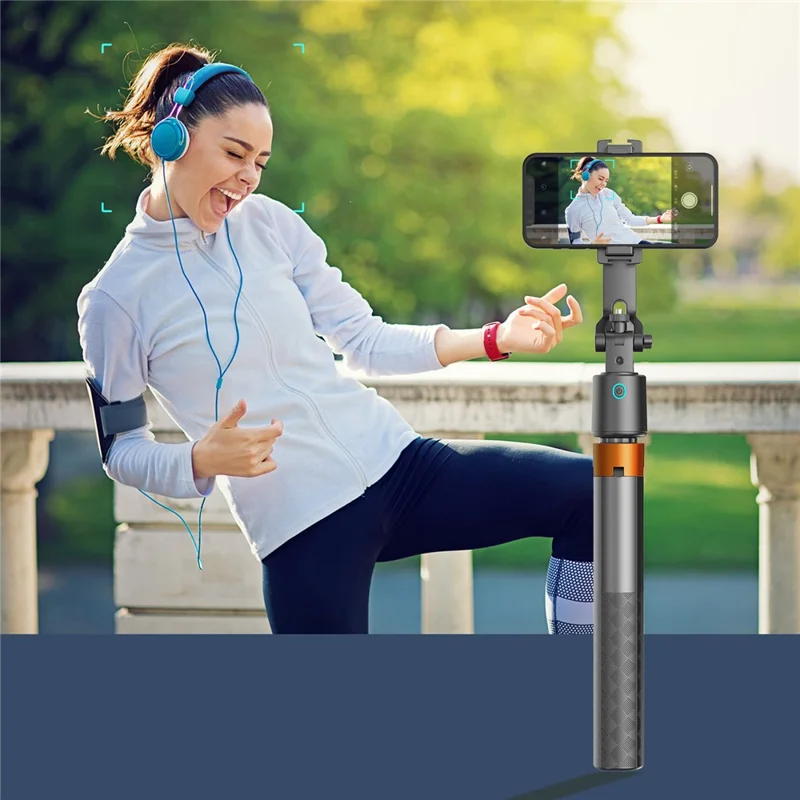 Q13 AI Tracking Gimbal Selfie Stick 360 Degree Auto Face Follow Phone Stabilizer Tripod with Remote Control