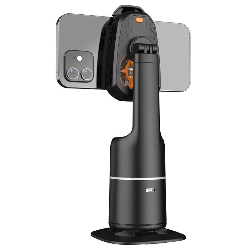 Q15 Phone Cooling Gimbal 360 Degree Auto Tracking Gimbal AI Face Follow Shooting Stabilizer for Live Streaming Vlog