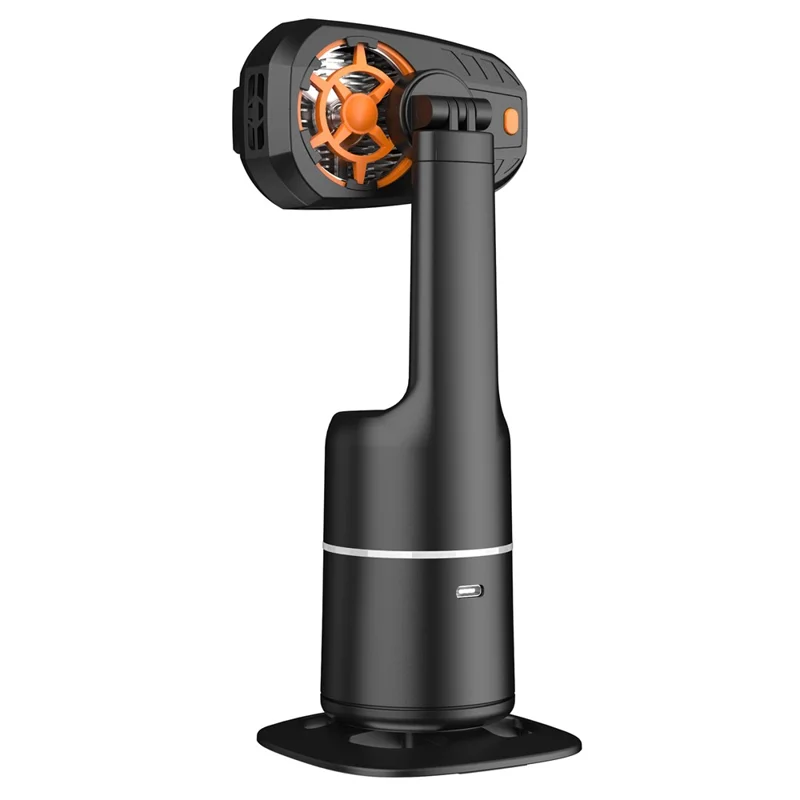 Q15 Phone Cooling Gimbal 360 Degree Auto Tracking Gimbal AI Face Follow Shooting Stabilizer for Live Streaming Vlog