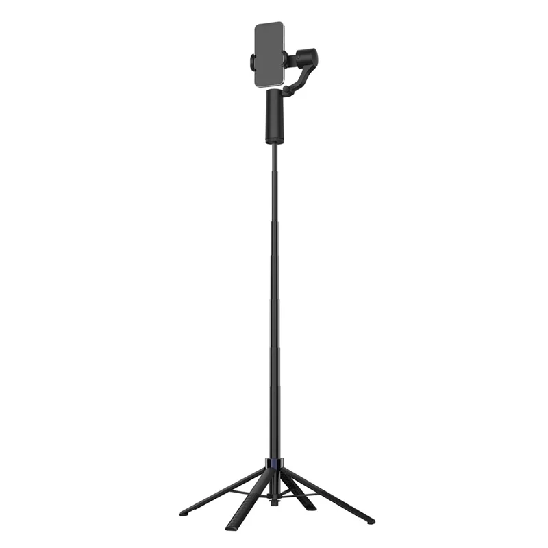 Q18 AI Smart Face Tracking Phone Stabilizer Gimbal Dual Axis Anti-Shake Selfie Stick with Tripod for Live Streaming