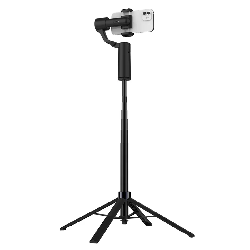 Q18 AI Smart Face Tracking Phone Stabilizer Gimbal Dual Axis Anti-Shake Selfie Stick with Tripod for Live Streaming